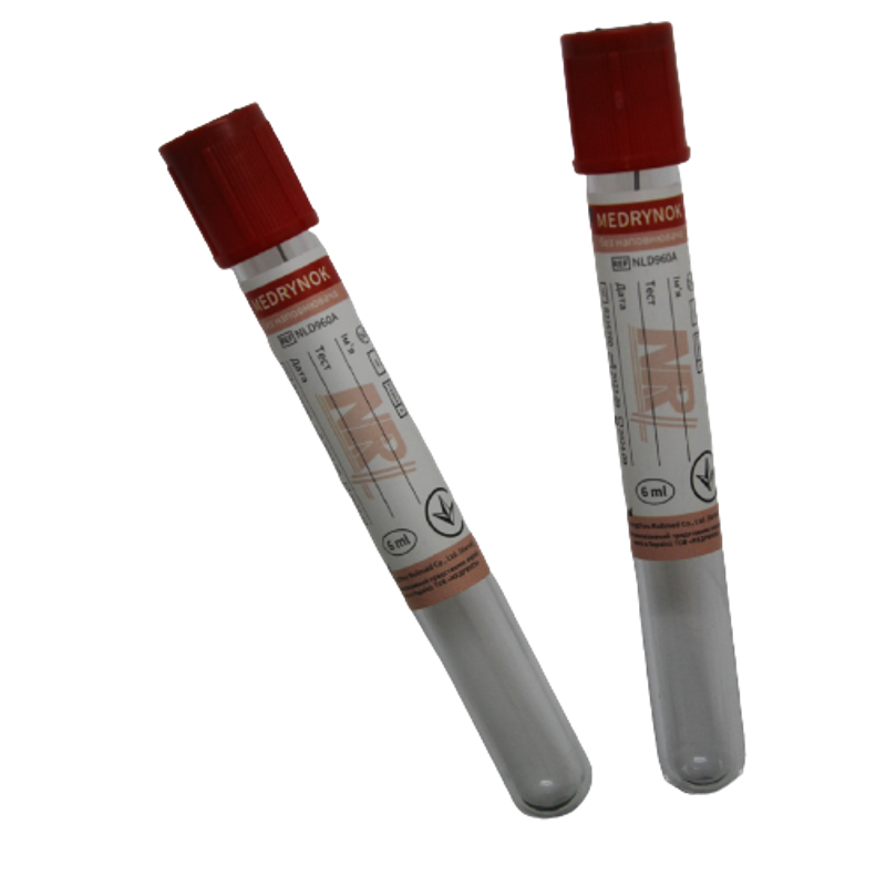 Пробірка Вакуумна для забору крові NLD960A «MEDRYNOK», 6 мл, 13х100 мм